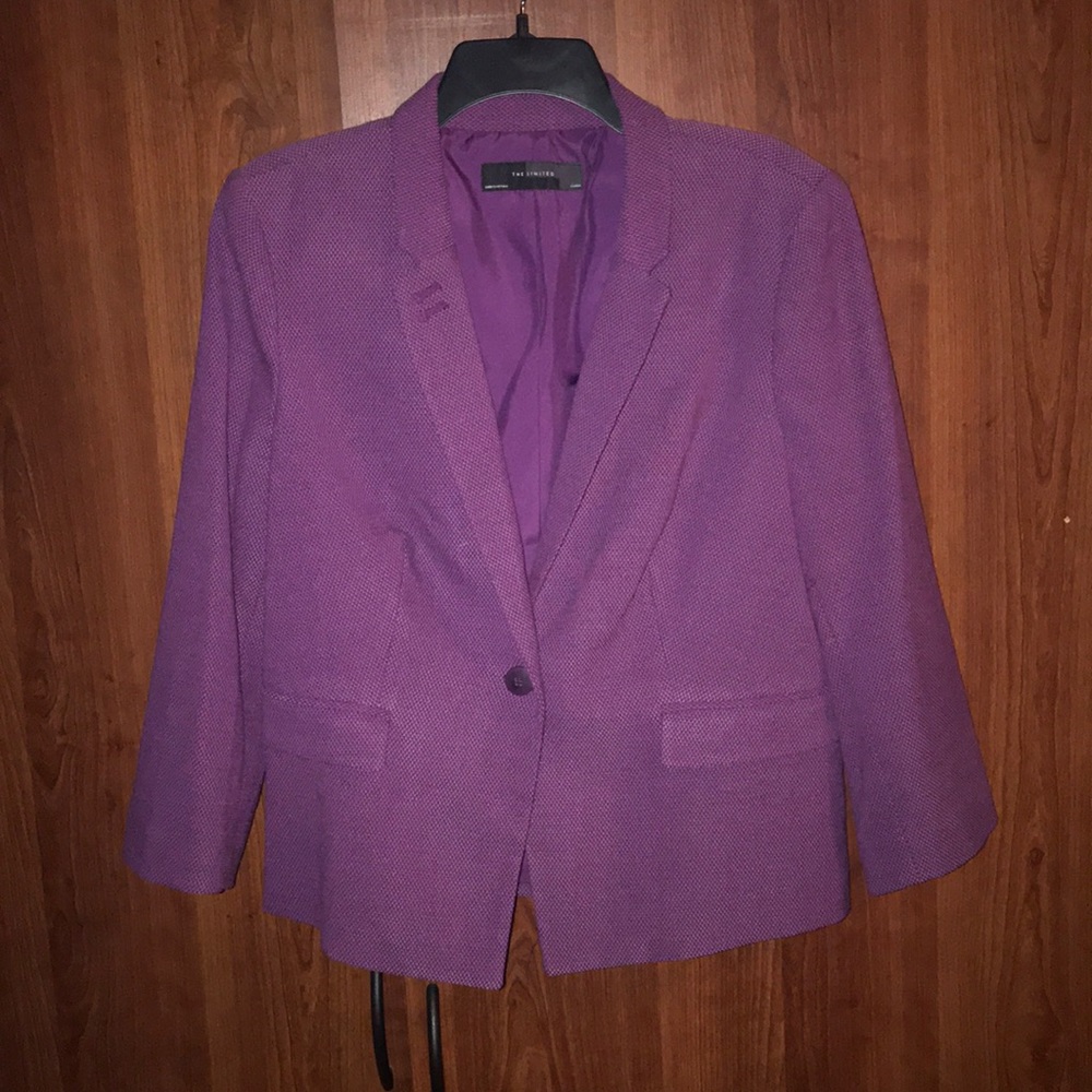 Pretty purple limited blazer. NWOT.
